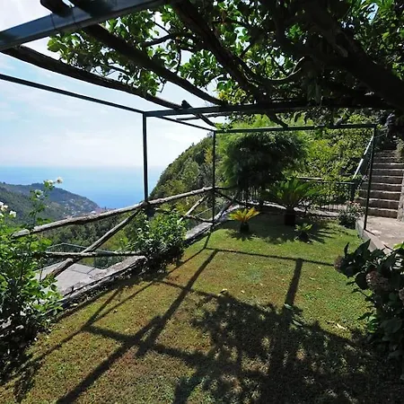 Aurora's, Con Piscina, Vista Mare E Garage 别墅 拉维罗